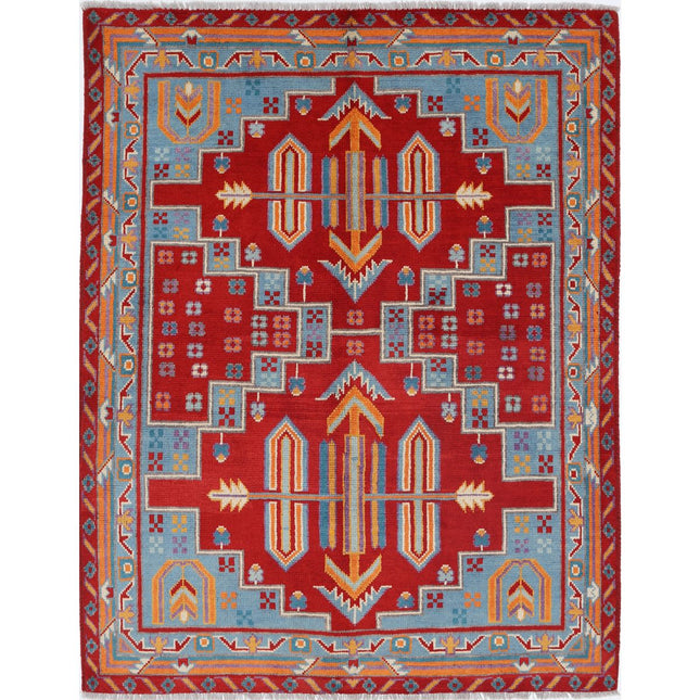 Revival Wool Hand Knotted Rug IVA0016267 - Natalia Rugs