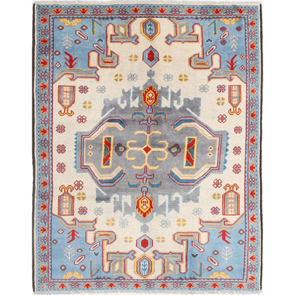 Revival Wool Hand Knotted Rug IVA0016268 - Natalia Rugs