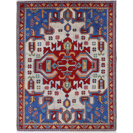 Revival Wool Hand Knotted Rug IVA0016269 - Natalia Rugs