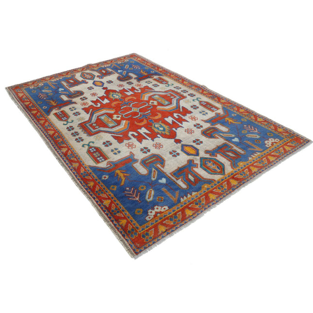 Revival 5' 6" X 8' 2" Wool Hand Knotted Rug