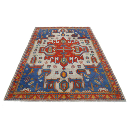 Revival 5' 6" X 8' 2" Wool Hand Knotted Rug