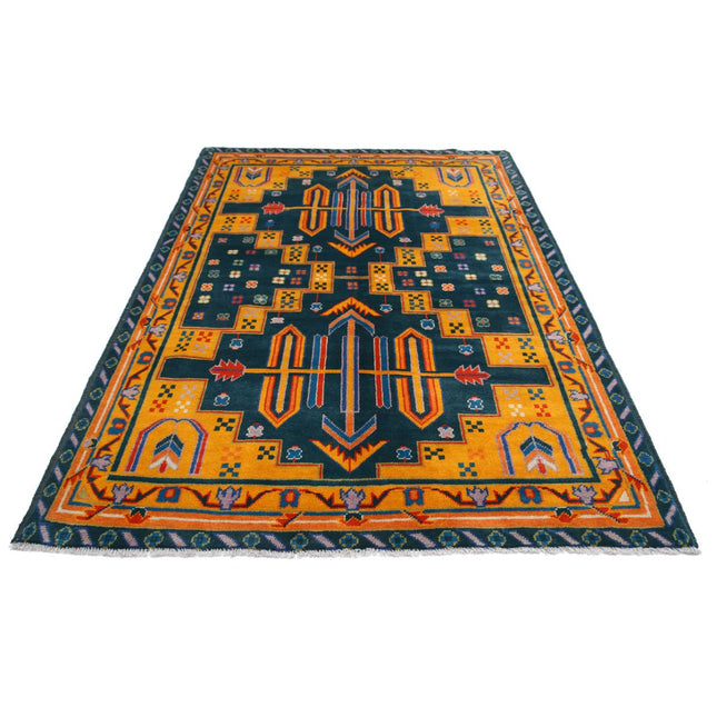 Revival 5' 9" X 7' 10" Wool Hand Knotted Rug