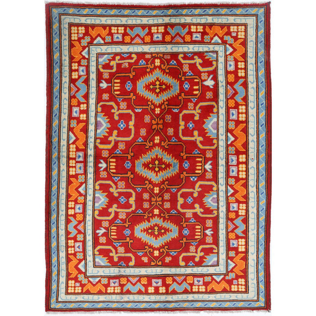 Revival Wool Hand Knotted Rug IVA0016279 - Natalia Rugs