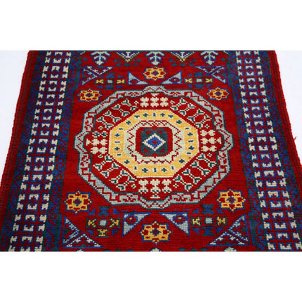 Revival 2' 9" X 4' 0" Wool Hand Knotted Rug