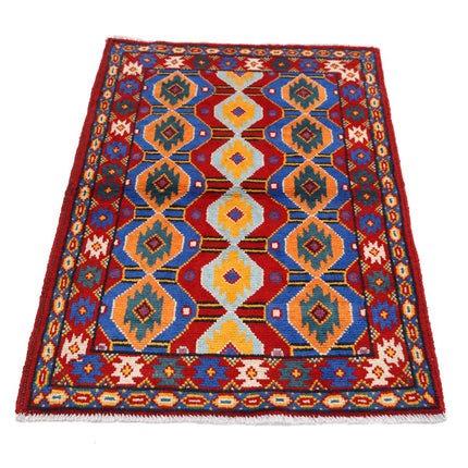 Revival 3' 5" X 4' 11" Wool Hand Knotted Rug