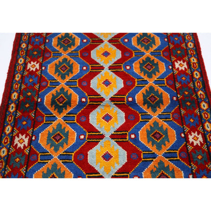 Revival 3' 5" X 4' 11" Wool Hand Knotted Rug