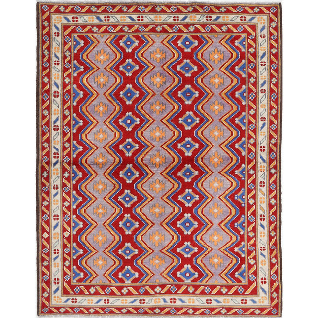 Revival Wool Hand Knotted Rug IVA0016350 - Natalia Rugs