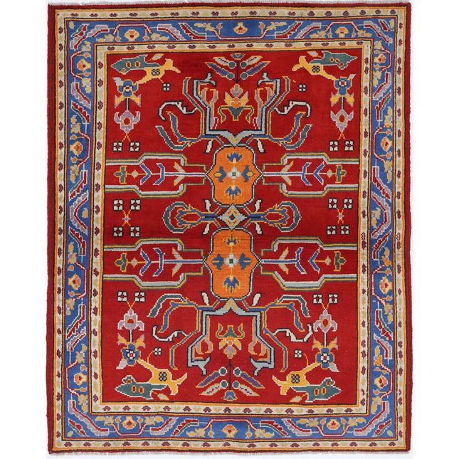 Revival Wool Hand Knotted Rug IVA0016352 - Natalia Rugs