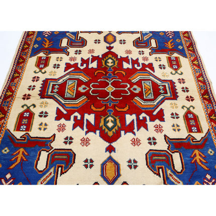 Revival 5' 0" X 6' 10" Wool Hand Knotted Rug