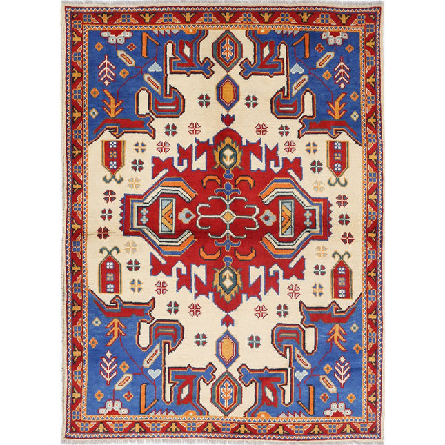 Revival Wool Hand Knotted Rug IVA0016354 - Natalia Rugs