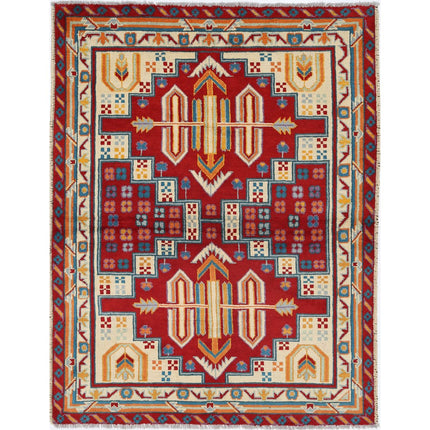 Revival Wool Hand Knotted Rug IVA0016355 - Natalia Rugs