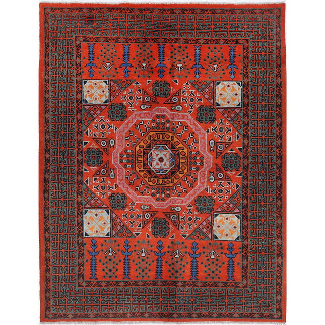 Revival Wool Hand Knotted Rug IVA0016358 - Natalia Rugs