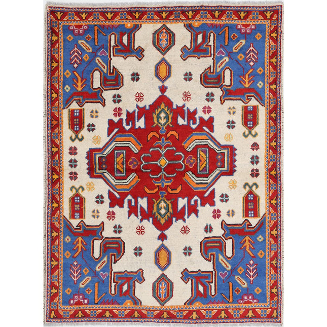 Revival Wool Hand Knotted Rug IVA0016359 - Natalia Rugs