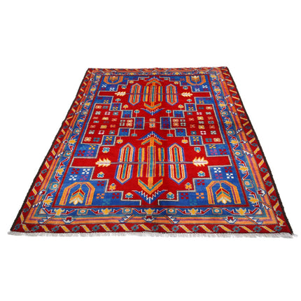 Revival 5' 1" X 6' 9" Wool Hand Knotted Rug