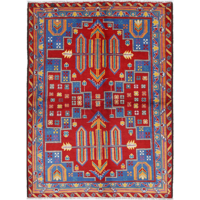 Revival Wool Hand Knotted Rug IVA0016362 - Natalia Rugs