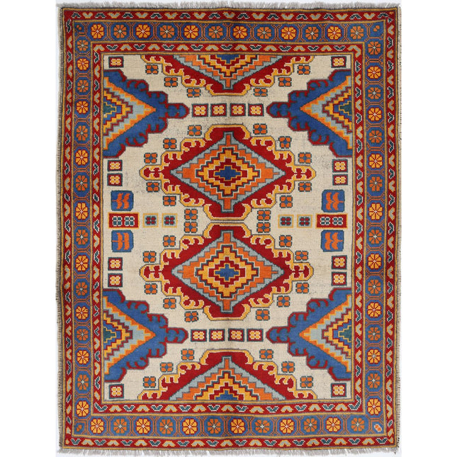 Revival Wool Hand Knotted Rug IVA0016365 - Natalia Rugs