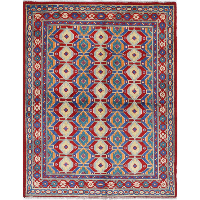 Revival Wool Hand Knotted Rug IVA0016366 - Natalia Rugs