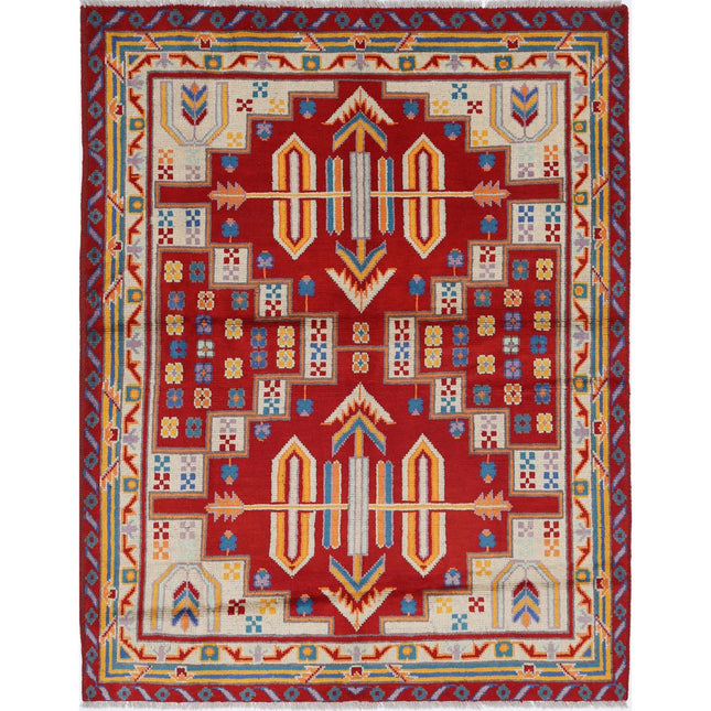 Revival Wool Hand Knotted Rug IVA0016369 - Natalia Rugs