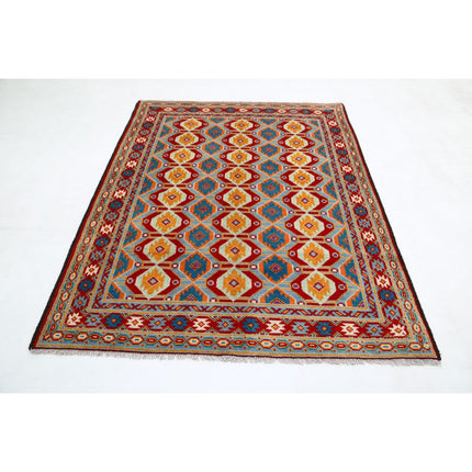 Revival 5' 1" X 6' 8" Wool Hand Knotted Rug