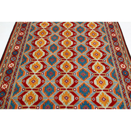 Revival 5' 1" X 6' 8" Wool Hand Knotted Rug