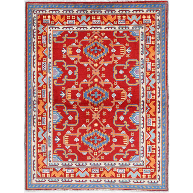 Revival Wool Hand Knotted Rug IVA0016371 - Natalia Rugs