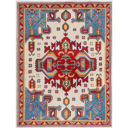 Revival Wool Hand Knotted Rug IVA0016372 - Natalia Rugs