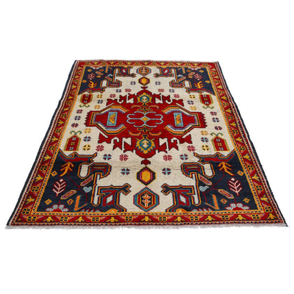 Revival 4' 11" X 6' 5" Wool Hand Knotted Rug