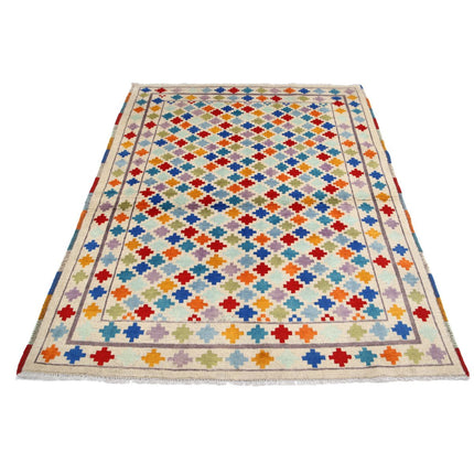 Revival 4' 10" X 6' 6" Wool Hand Knotted Rug