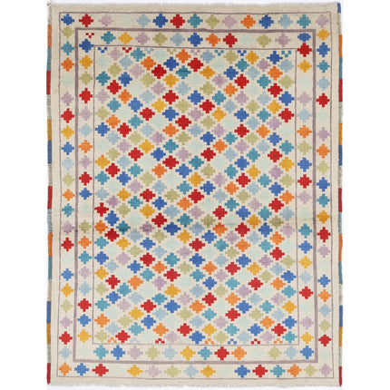 Revival Wool Hand Knotted Rug IVA0016379 - Natalia Rugs