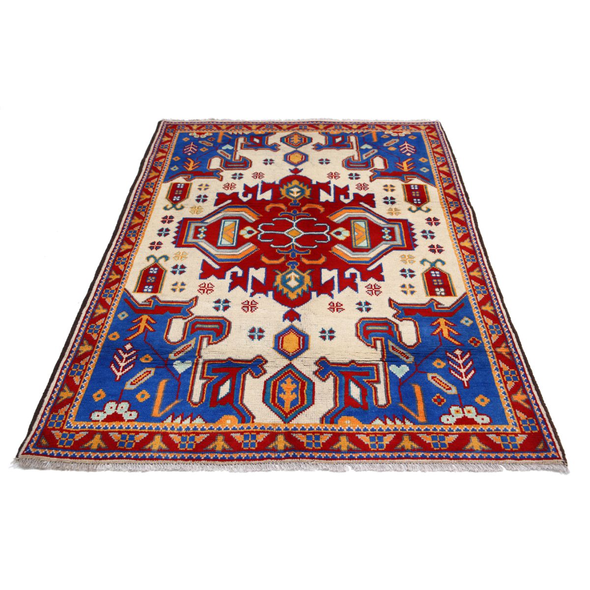 Revival 4' 10" X 6' 5" Wool Hand Knotted Rug