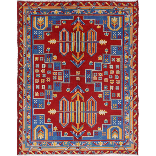 Revival Wool Hand Knotted Rug IVA0016386 - Natalia Rugs