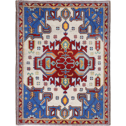 Revival Wool Hand Knotted Rug IVA0016387 - Natalia Rugs