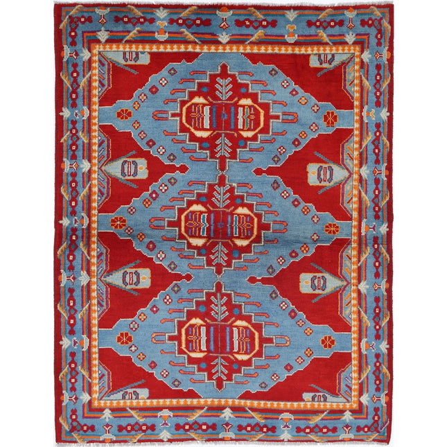 Revival Wool Hand Knotted Rug IVA0016389 - Natalia Rugs