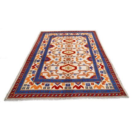 Revival 5' 6" X 7' 10" Wool Hand Knotted Rug