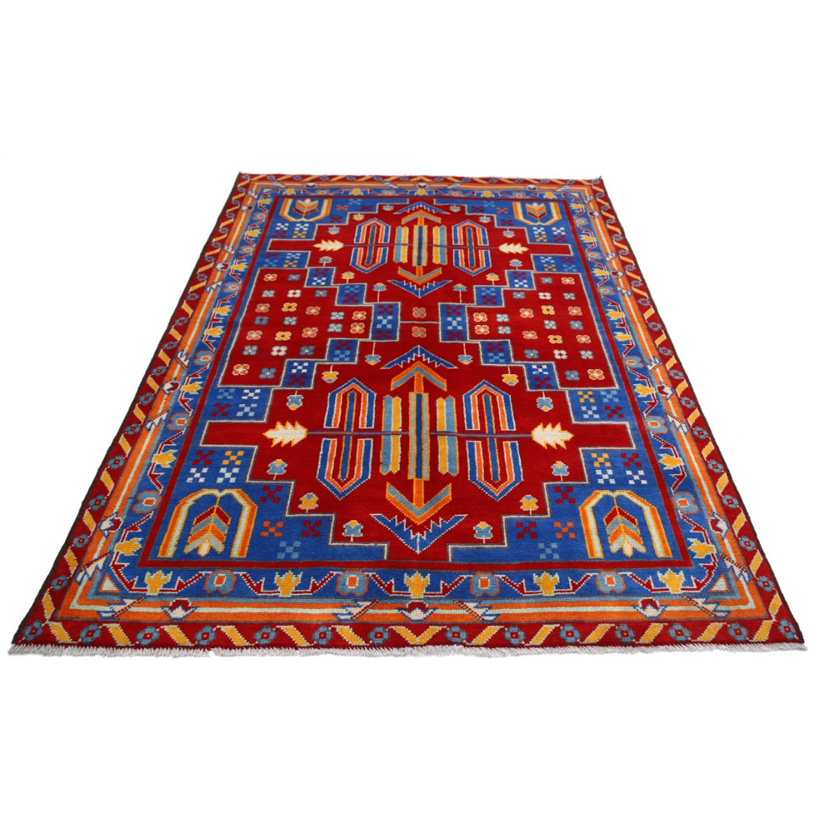 Revival 5' 6" X 7' 8" Wool Hand Knotted Rug