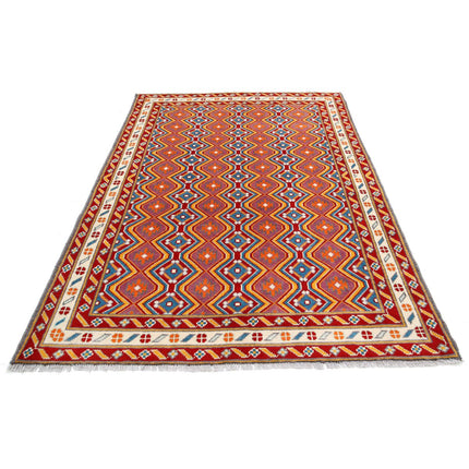 Revival 5' 6" X 7' 10" Wool Hand Knotted Rug