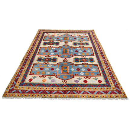 Revival 5' 8" X 7' 10" Wool Hand Knotted Rug