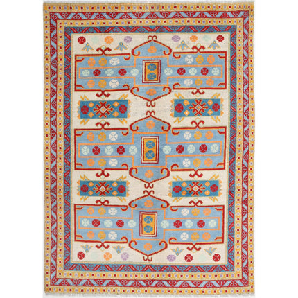 Revival Wool Hand Knotted Rug IVA0016395 - Natalia Rugs