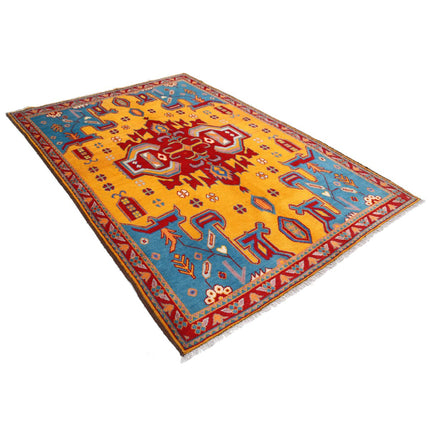 Revival 5' 10" X 8' 4" Wool Hand Knotted Rug