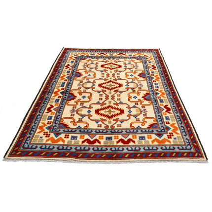 Revival 5' 8" X 7' 7" Wool Hand Knotted Rug