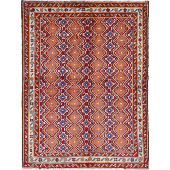 Revival Wool Hand Knotted Rug IVA0016401 - Natalia Rugs