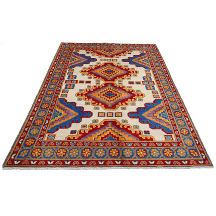 Revival 5' 4" X 7' 9" Wool Hand Knotted Rug