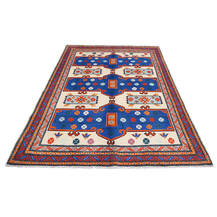 Revival 5' 8" X 7' 10" Wool Hand Knotted Rug