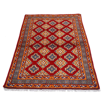 Revival 3' 4" X 5' 1" Wool Hand Knotted Rug