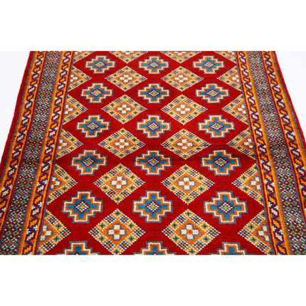 Revival 3' 4" X 5' 1" Wool Hand Knotted Rug