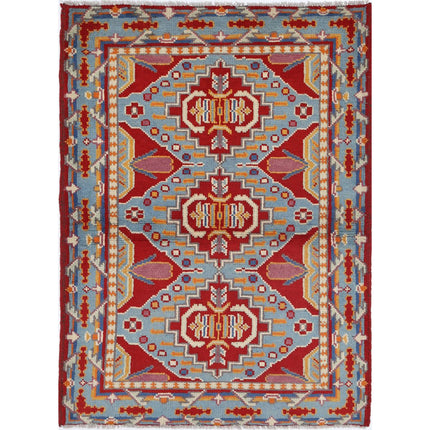 Revival Wool Hand Knotted Rug IVA0016417 - Natalia Rugs