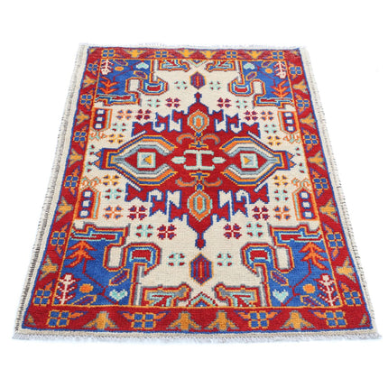 Revival 2' 7" X 4' 2" Wool Hand Knotted Rug
