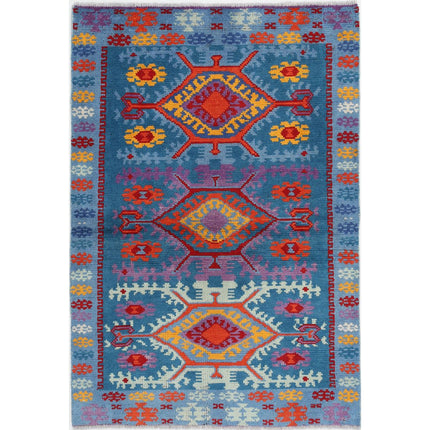 Revival Wool Hand Knotted Rug IVA0016478 - Natalia Rugs