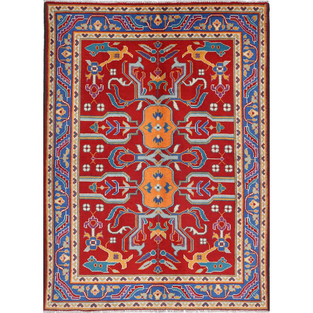 Revival Wool Hand Knotted Rug IVA0016489 - Natalia Rugs