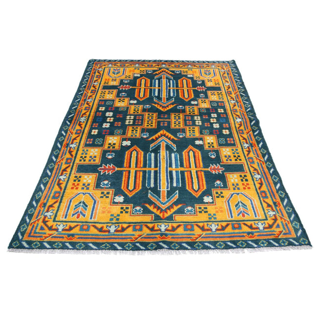 Revival 4' 10" X 6' 10" Wool Hand Knotted Rug